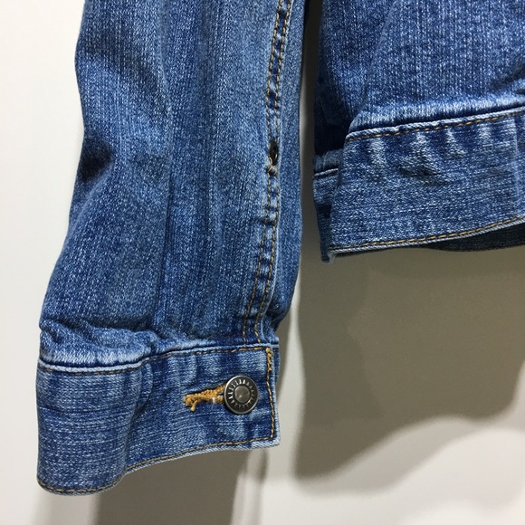 Sunburst by Morning Sun Women’s Jean Jacket Medium Wash Size L - Picture 5 of 7